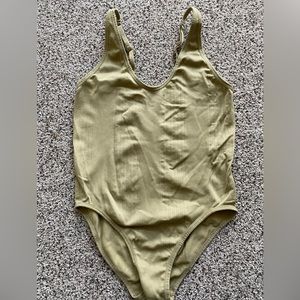 EUC Green Aerie Bodysuit